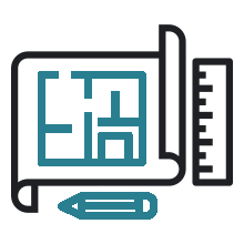 Apartment plan icon